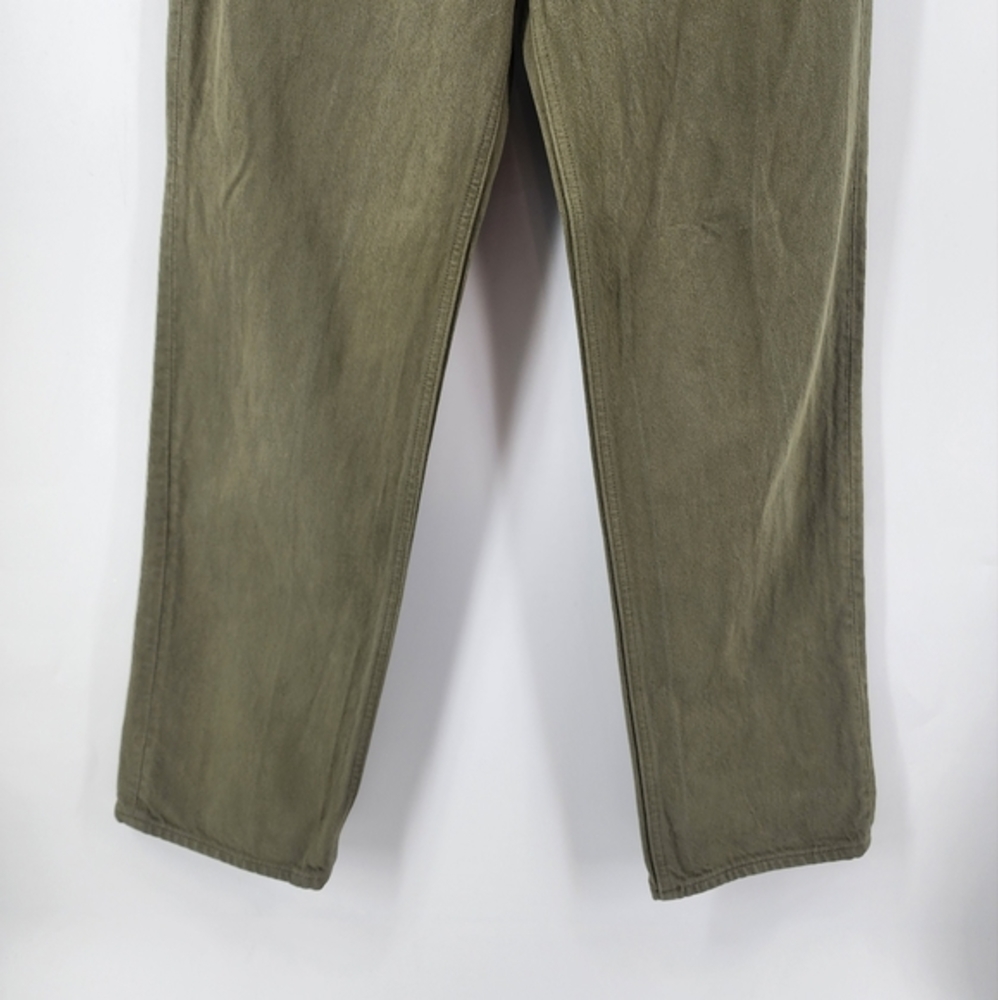Denim Forum Aritzia The Joni High Rise Loose 29L Green Size 27 - Picture 4 of 12